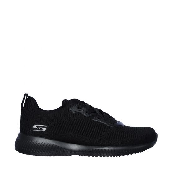 TENIS CASUAL SKECHERS BOBS SPORT W 4BBK ~ DAMA Negro LIFESTYLE