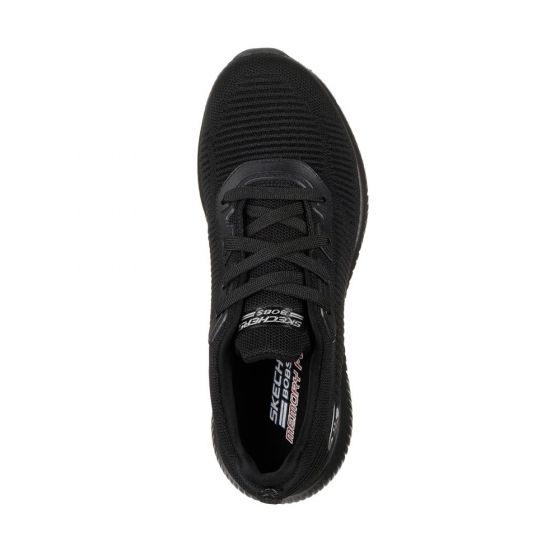 TENIS CASUAL SKECHERS BOBS SPORT W 4BBK ~ DAMA Negro LIFESTYLE