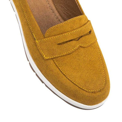 ZAPATO CASUAL SHOSH 7940 ~ DAMA Amarillo 