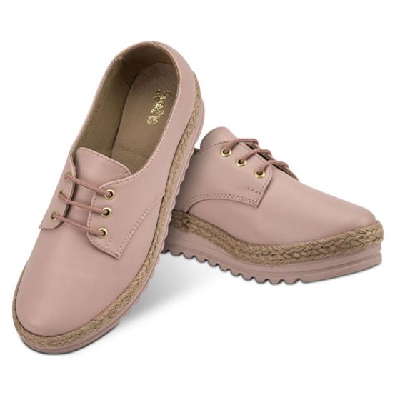 ZAPATO CASUAL SHOSH 3639 ~ DAMA Rosa 