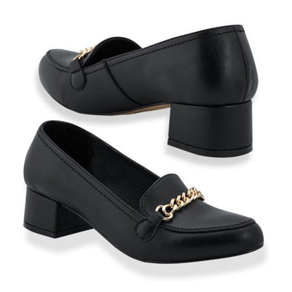 ZAPATILLA DE VESTIR SHOSH 453 ~ DAMA Negro 