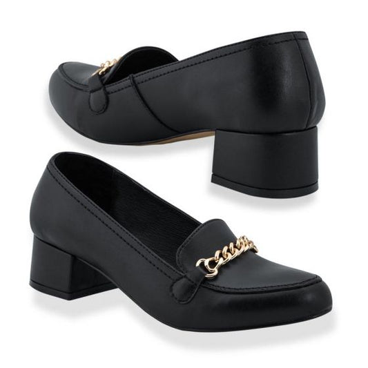 ZAPATILLA DE VESTIR SHOSH 453 ~ DAMA Negro 