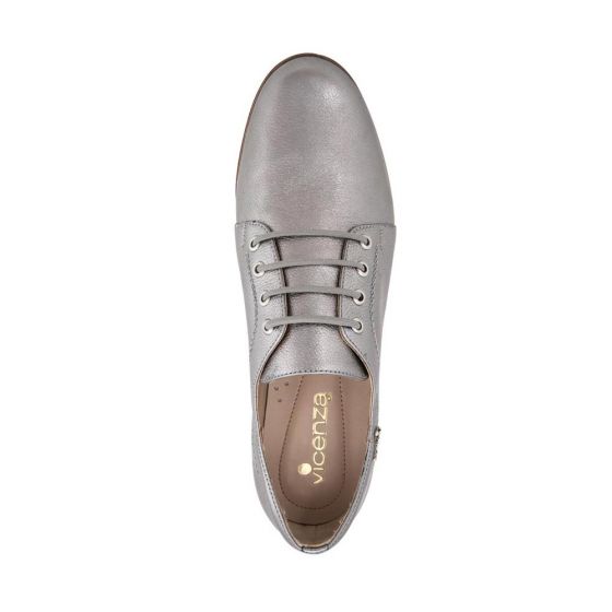 ZAPATO CASUAL VICENZA 4914 ~ DAMA Plata 