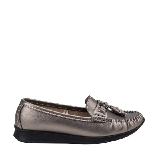 ZAPATO CONFORT SHOSH 4576 ~ DAMA Plata 