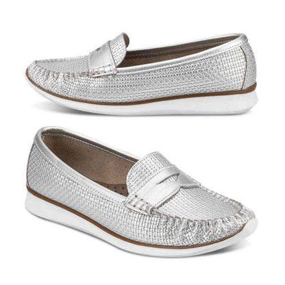 ZAPATO CONFORT SHOSH 5862 ~ DAMA Plata 