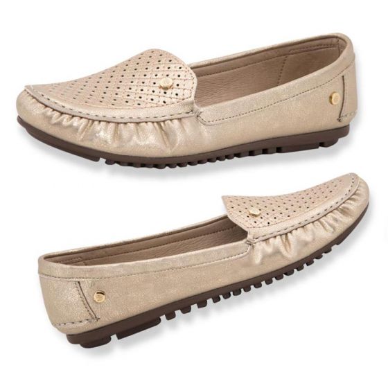 ZAPATO CONFORT SHOSH 5019 ~ DAMA Oro 