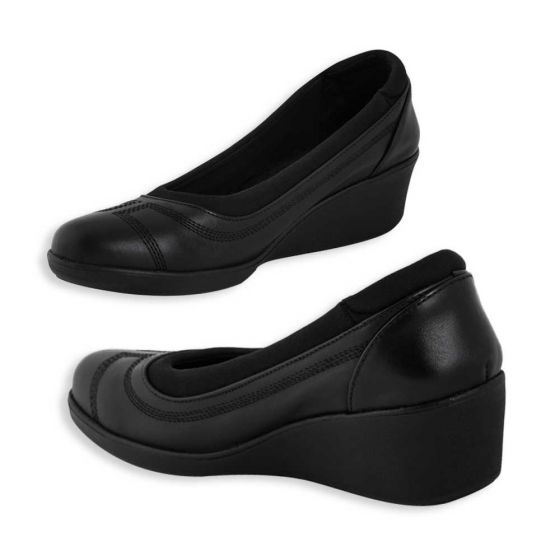 ZAPATO CONFORT SHOSH 5004 ~ DAMA Negro 