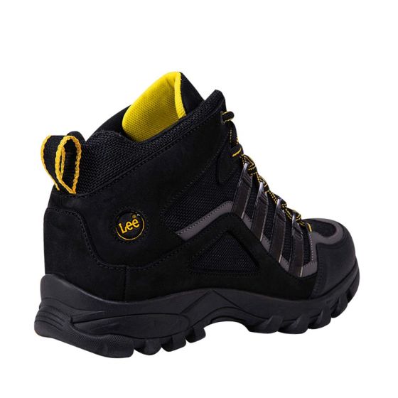 Botas Hiker de Montaña  Negra Hombre Lee  1471