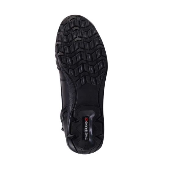 Black Heavy style boots for Men Swiss Brand 740