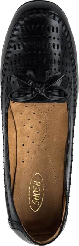 Choclo De Piel Cuña Moño