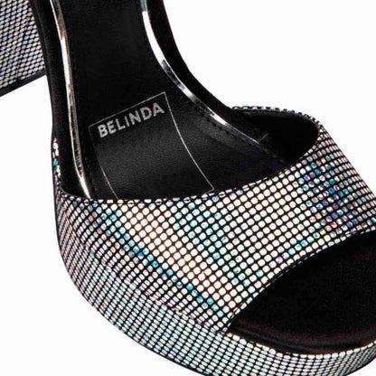 Sandalias Negras Mujer Belinda Peregrin  5027