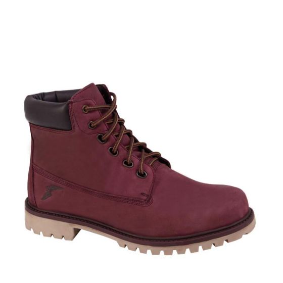 Red Heavy Style Boots for Men Goodyear 7612