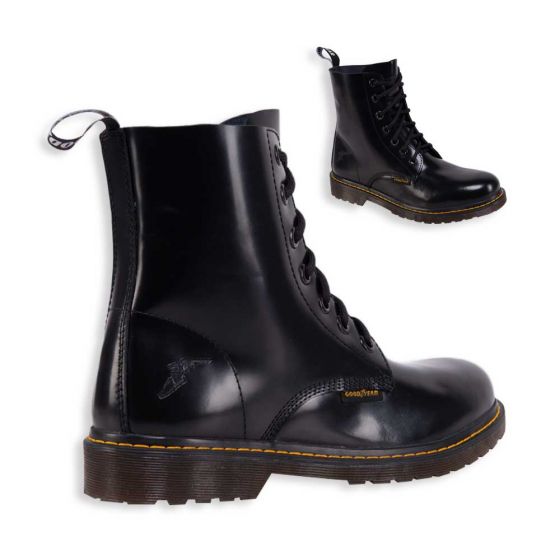 Boots style Heavy Black Unisex Goodyear 1300