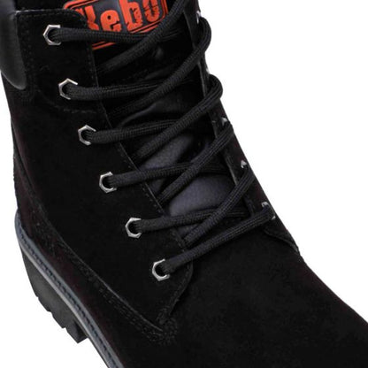 Botas estilo Heavy Negra Unisex Kebo  4850