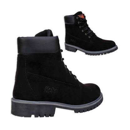 Botas estilo Heavy Negra Unisex Kebo  4850