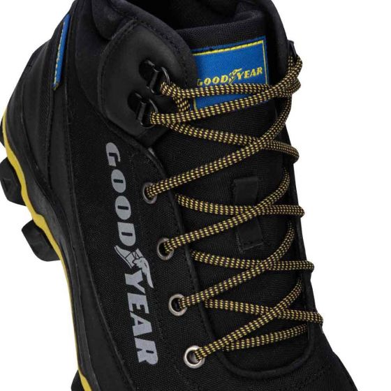 Black Mountain Hiker Boots Unisex Goodyear 7117