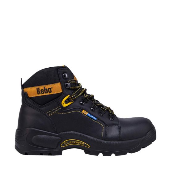 Industrial Black Safety Boots for Men Kebo 5040