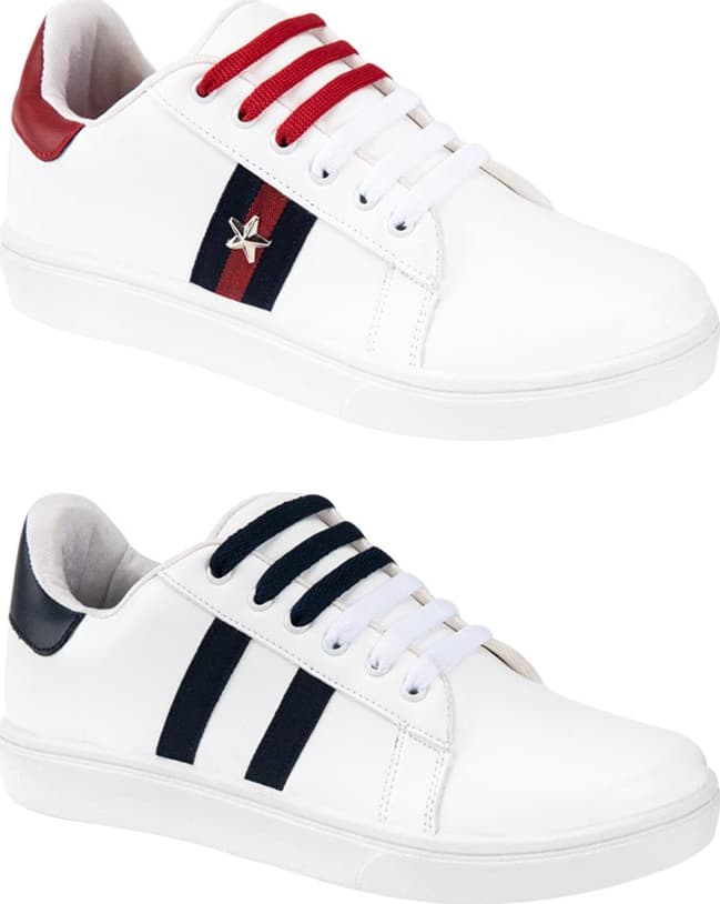 Kit pairs choclo tennis casual urban juniors white Urban Shoes