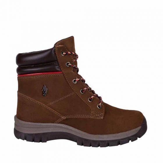 Botas Hiker de Montaña  Cafés para Mujer Hpc Polo 457 - Conceptos