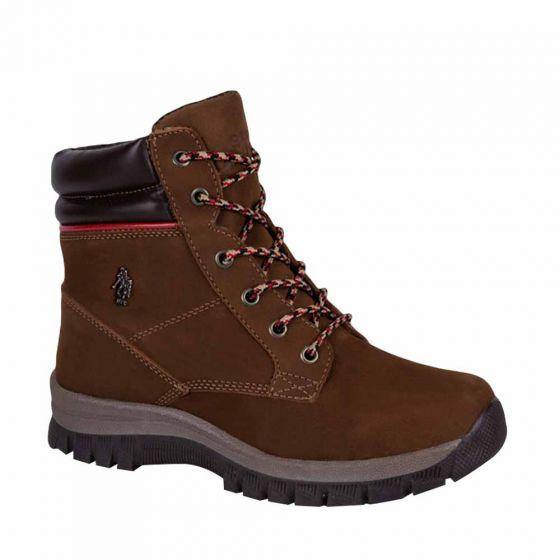 Botas Hiker de Montaña  Cafés para Mujer Hpc Polo 457 - Conceptos