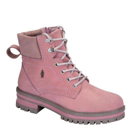 Botas Hiker de Montaña  Rosas para Mujer Hpc Polo 3915 - Conceptos