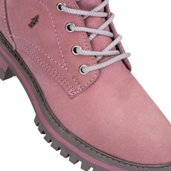 Botas Hiker de Montaña  Rosas para Mujer Hpc Polo 3915 - Conceptos