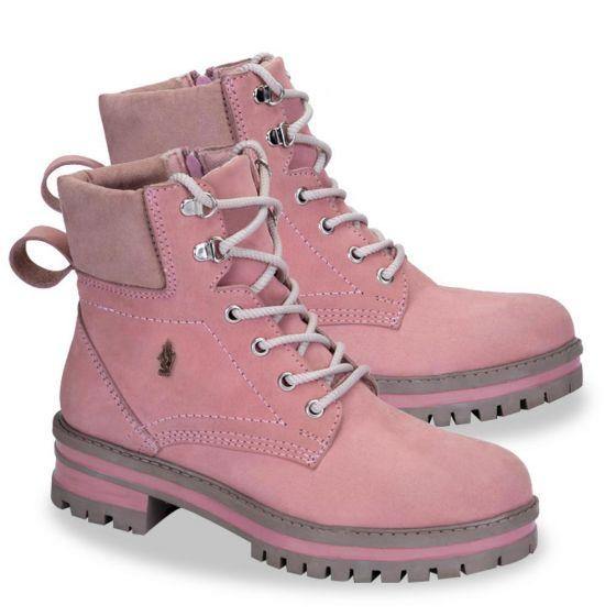 Botas Hiker de Montaña  Rosas para Mujer Hpc Polo 3915 - Conceptos