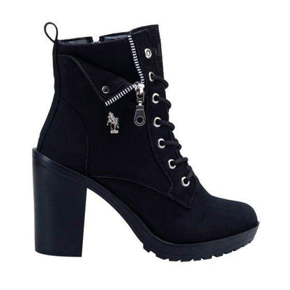 Botas Militares Negros para Mujer Hpc Polo 8626 - Conceptos