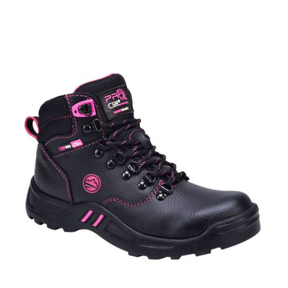 Botas Industriales de Seguridad Negras Mujer Mercenary 0612