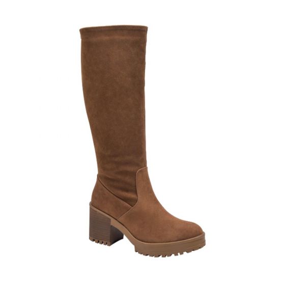 Botas Vintage Rockeras Cafés Mujer Tierra Bendita  0818