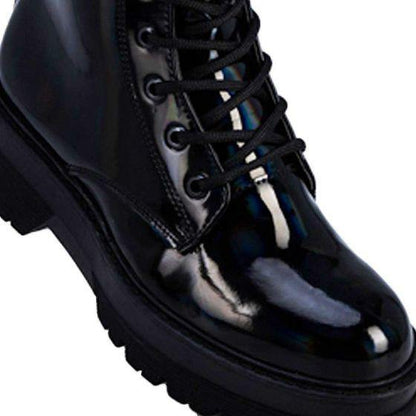 Botas Militares Negros para Mujer Hpc Polo 9002 - Conceptos