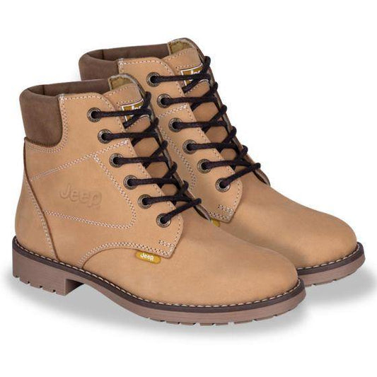 Botas Hiker de Montaña  Amarillo Unisex Jeep 7050 - Conceptos