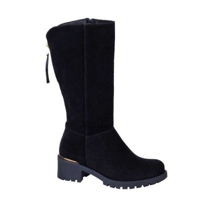 Botas Vintage Rockeras Negras Mujer Tierra Bendita  7760