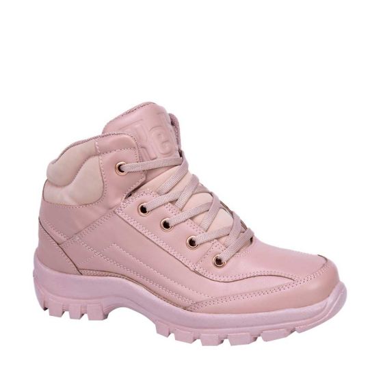 Botas Hiker de Montaña  Rosas Mujer Kebo  978