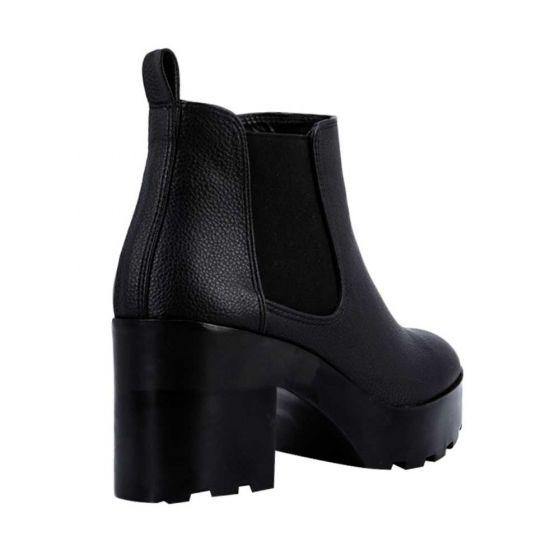 Botas Vintage Rockeras Negras Mujer Tierra Bendita  6907 - Conceptos