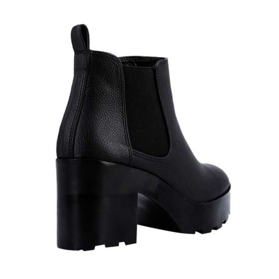 Botas Vintage Rockeras Negras Mujer Tierra Bendita  6907