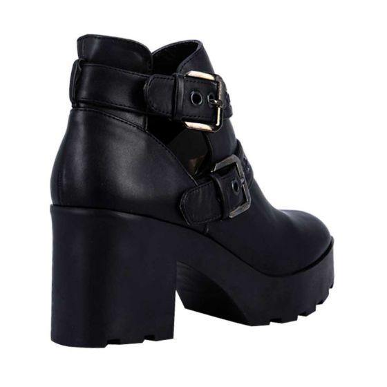 Botas Vintage Rockeras Negra Mujer Tierra Bendita  6909 - Conceptos