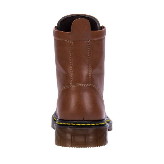 Brown Military Boots Women Kebo 3030