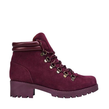 Botas Hiker de Montaña  Rojas Mujer Kebo  718