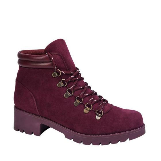 Botas Hiker de Montaña  Rojas Mujer Kebo  718