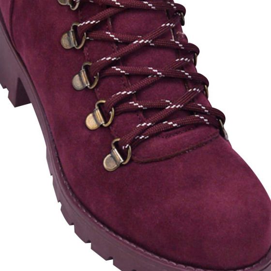 Botas Hiker de Montaña  Rojas Mujer Kebo  718