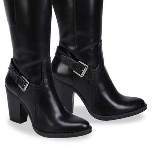 Black Casual Boots for Women Tierra Bendita 3034