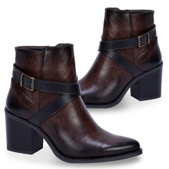 Brown Casual Boots for Women Tierra Bendita 3008