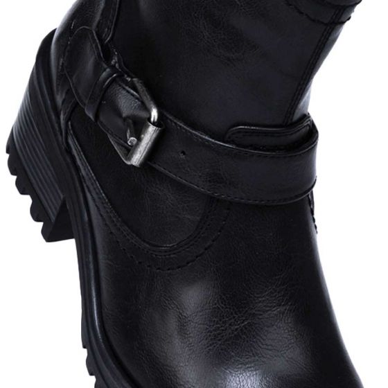 Botas Vintage Rockeras Negro Unisex Goodyear 4006