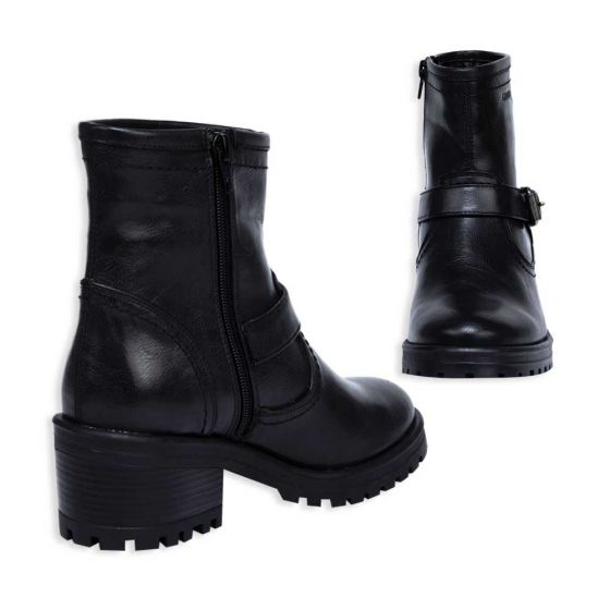 Botas Vintage Rockeras Negro Unisex Goodyear 4006