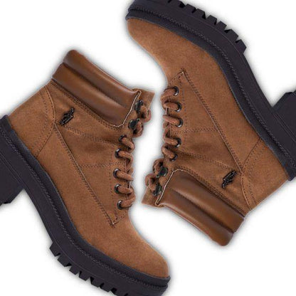 Botas Militares Café Unisex Hpc Polo 7902 - Conceptos