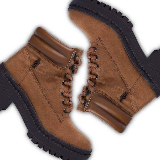 Botas Militares Café Unisex Hpc Polo 7902 - Conceptos