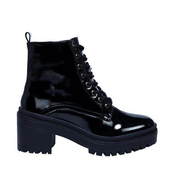 Botas Militares Negros para Mujer Hpc Polo 7903 - Conceptos