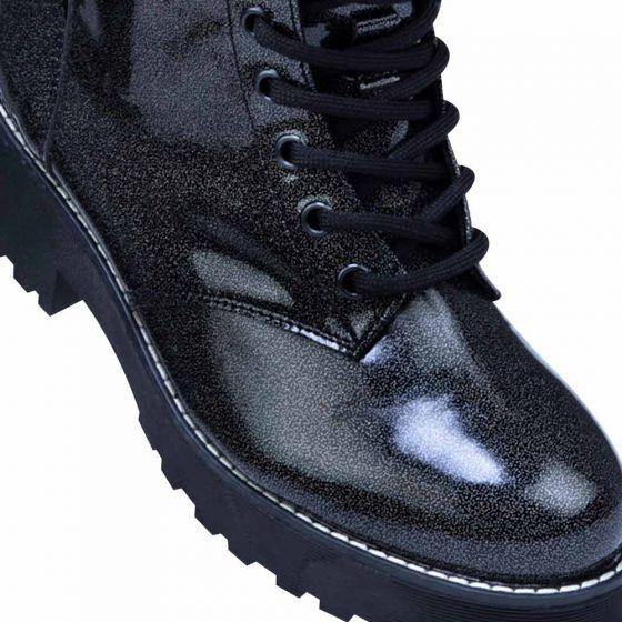 Botas Militares Negros para Mujer Hpc Polo 7503 - Conceptos