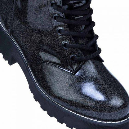 Botas Militares Negros para Mujer Hpc Polo 7503 - Conceptos